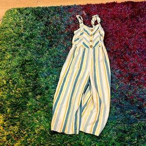 A art& calss jumpsuit with buttons